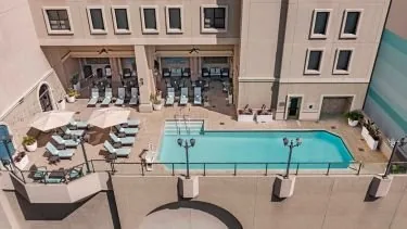 Rooftop pool